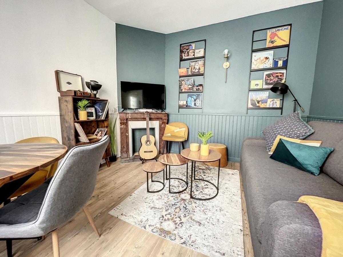 Maison De Ville - Paris En 15 Mn ! - 4 Pers- 1 Bebe - Vintage & Music ! Groslay Exterior foto